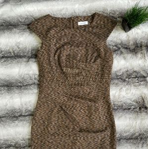 Calvin Klein Brown Knit Dress